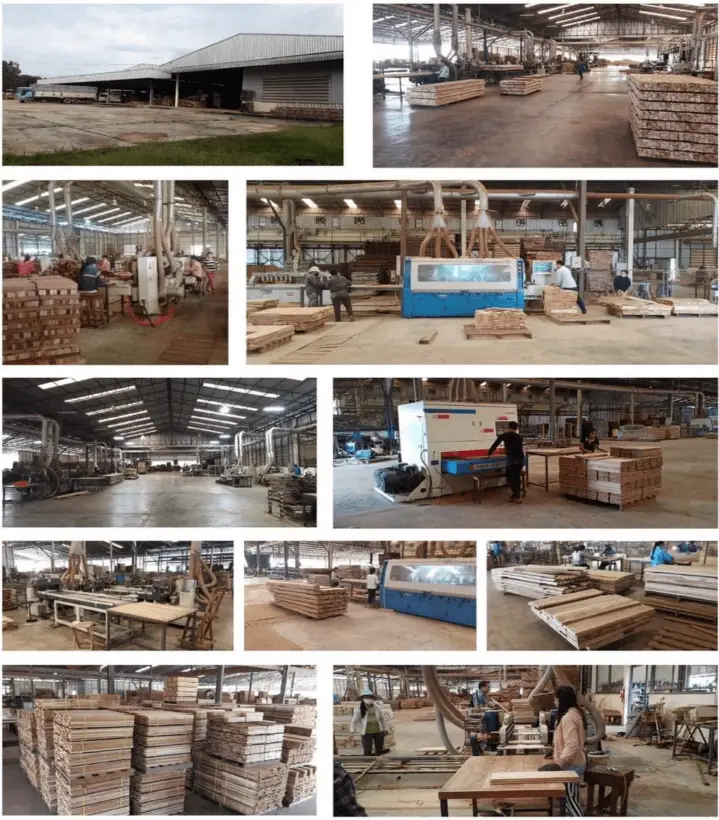 โรงงานแปรรูปไม้สัก