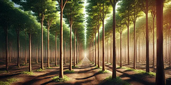 ไม้สักแท้เต็มแผ่นจากป่าปลูก